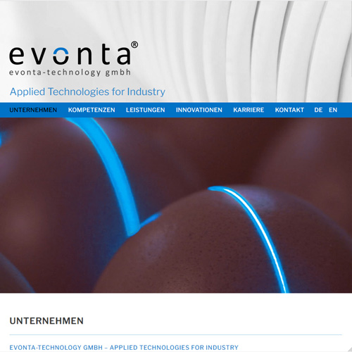 Website Evonta Technology