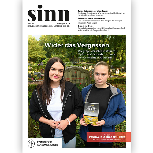 „sinn“ – das neue Magazin der Evangelischen Akademie Sachsen
